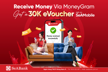 Get a 30K eVoucher on the SeAMobile App When Receiving Money via MoneyGram